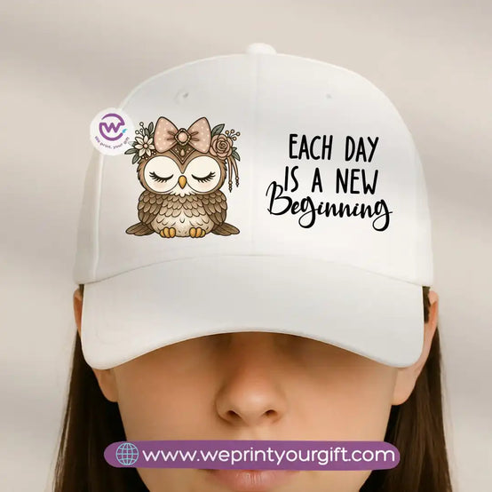 Personalized summer cap- Owl