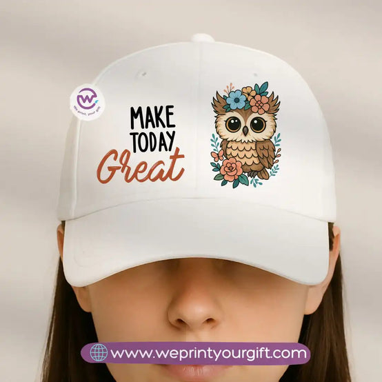 Personalized summer cap- Owl