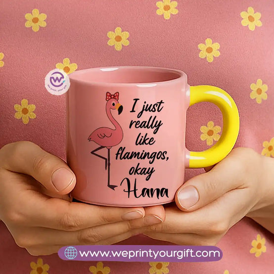 Round handle mug- Unicorn