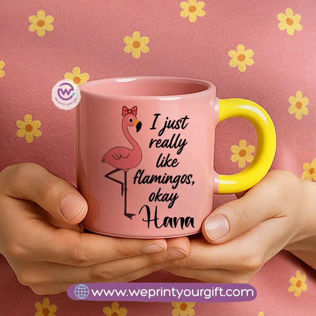 Round handle mug- Unicorn