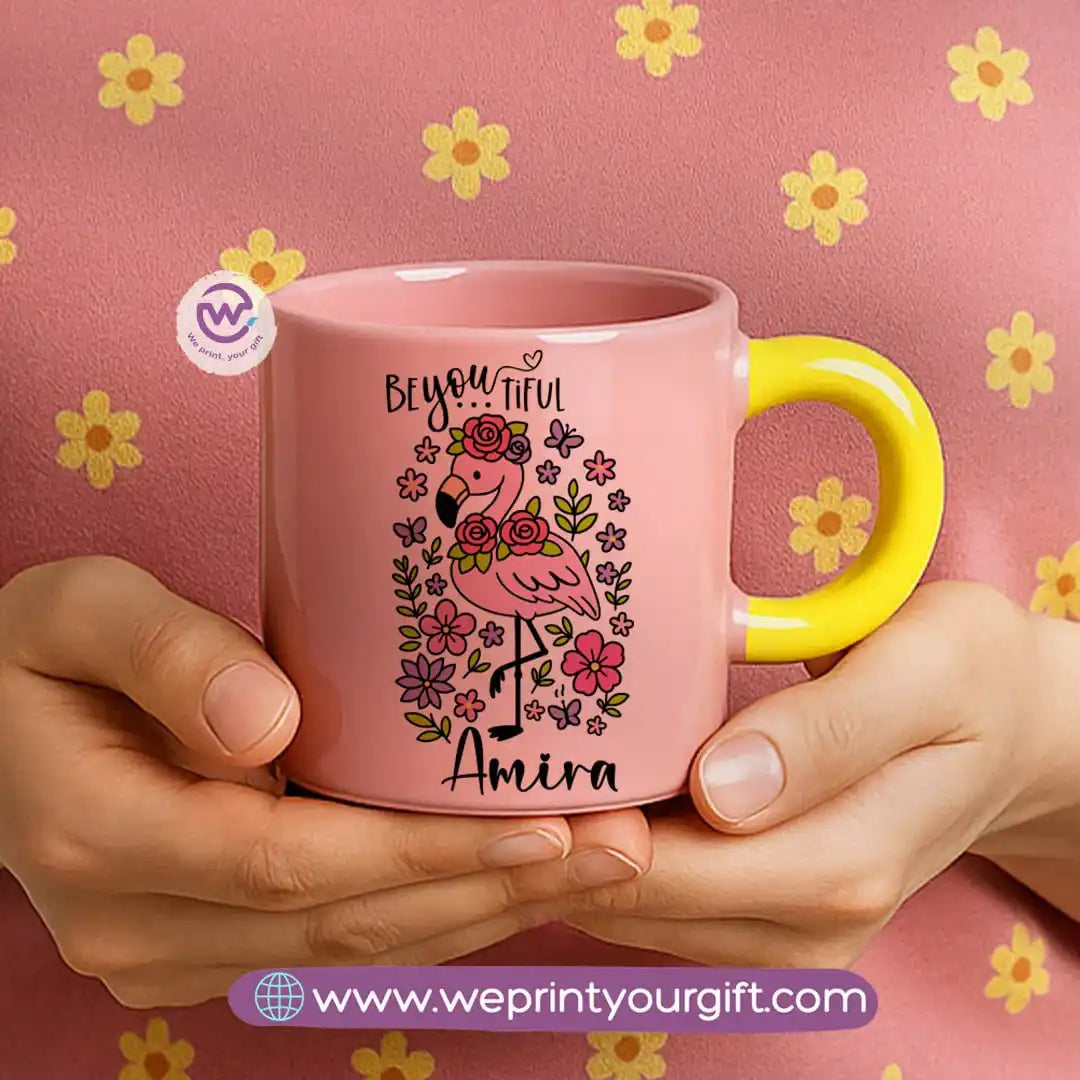 Round handle mug- Unicorn