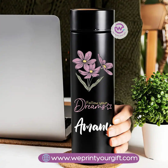 Insulated Thermal Mug- Floral