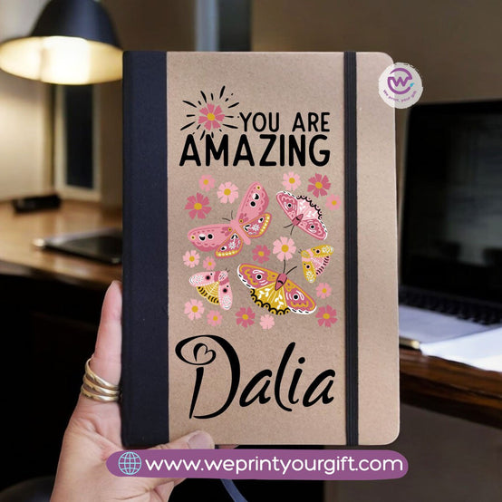 دفتر مخصص - دفتر مطاطي - تحفيز