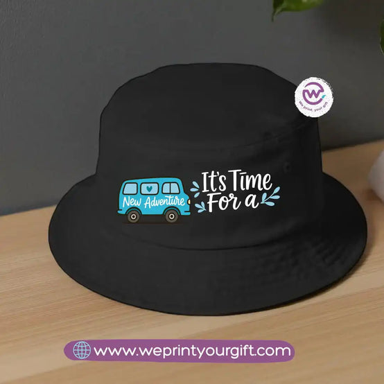 Bucket hat- English quotes