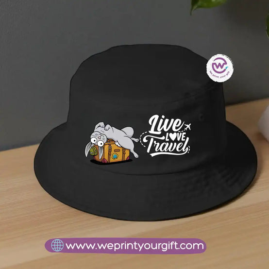 Bucket hat- English quotes