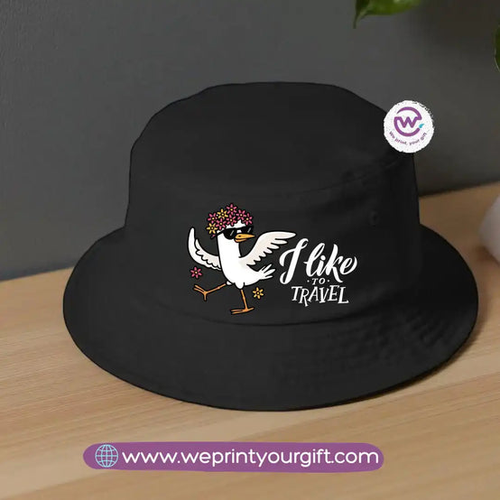 Bucket hat- English quotes