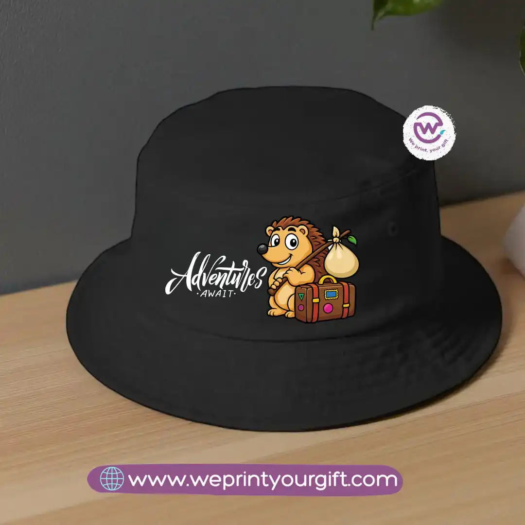 Bucket hat- English quotes