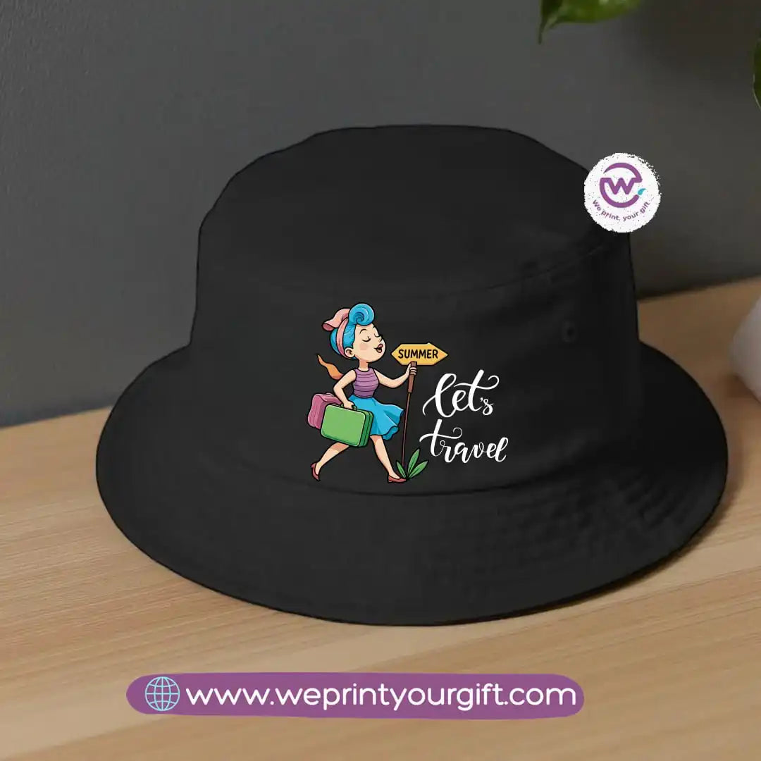 Bucket hat- English quotes