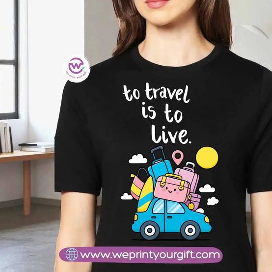 Customized T-shirt- Travel