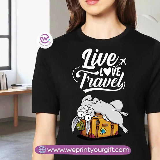 Customized T-shirt- Travel