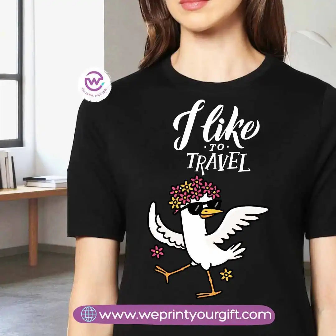 Customized T-shirt- Travel