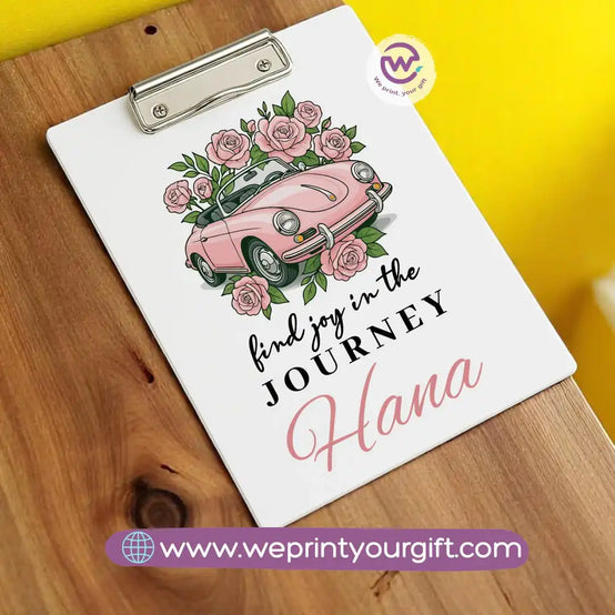 Personalized Clip Board- Motivation