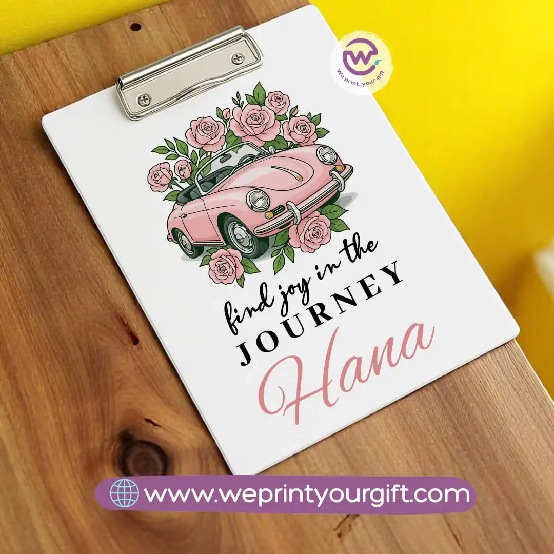 Personalized Clip Board- Motivation