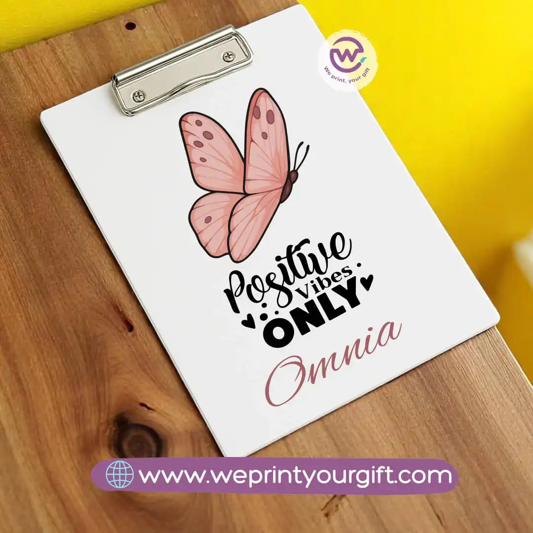 Personalized Clip Board- Motivation