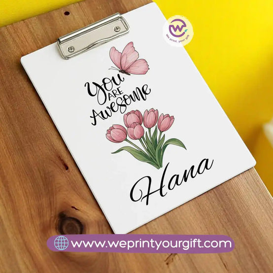 Personalized Clip Board- Motivation