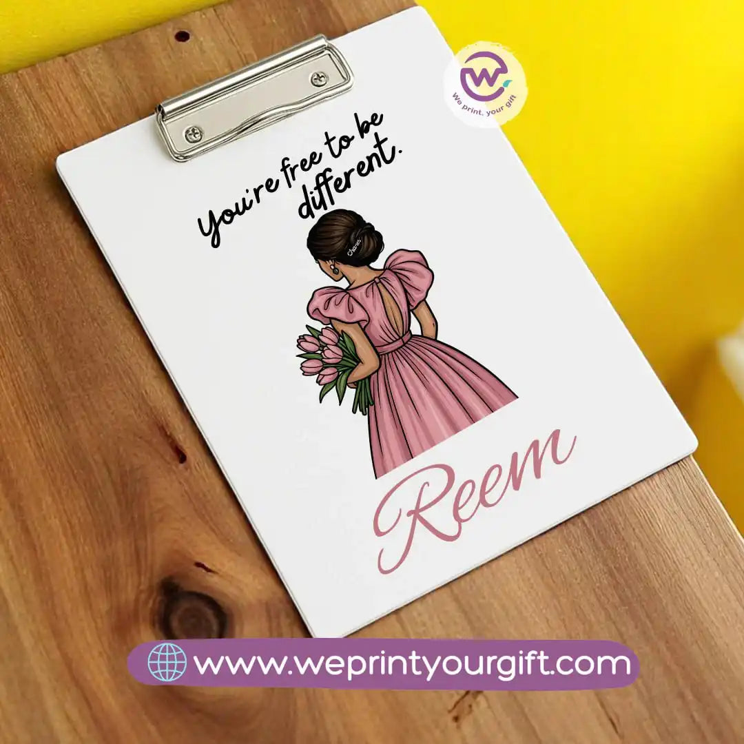 Personalized Clip Board- Motivation