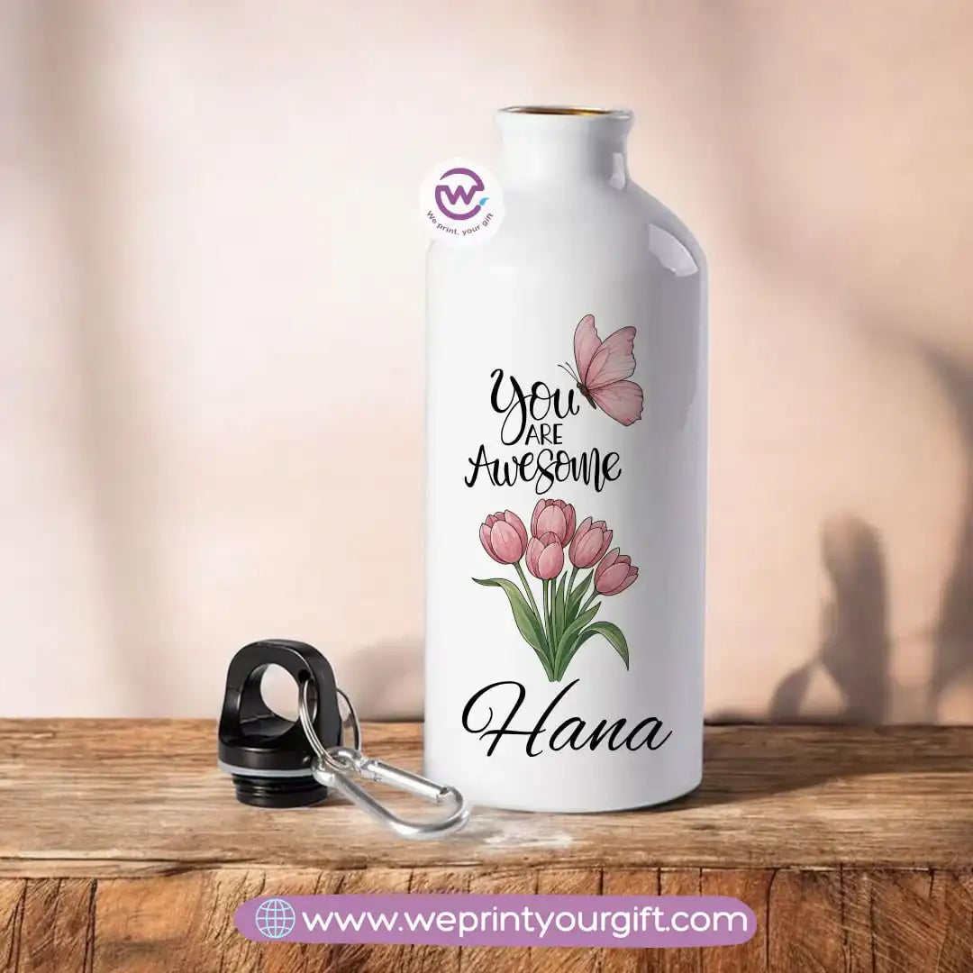 Aluminum Water Flask- Motivation- Names