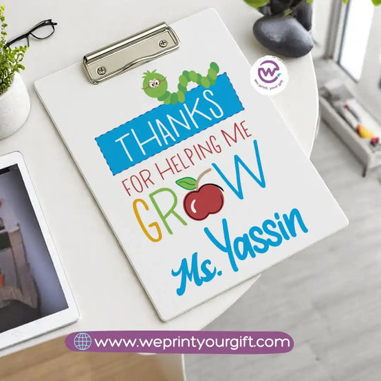 Custom Clip Board -Teacher