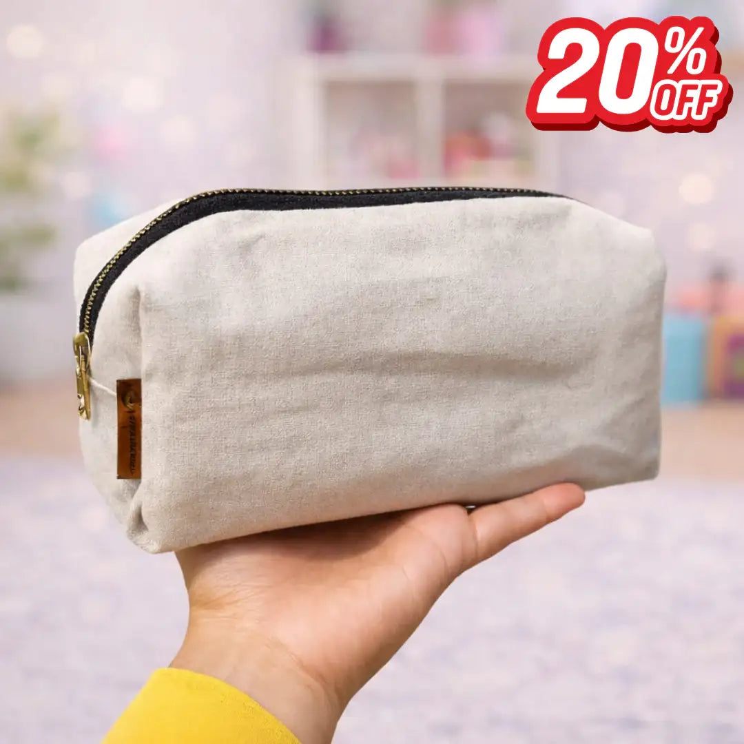 Boxy Makeup Bag & Pencil Case - Ramadan Offer - 20 % Discount - WE PRINT