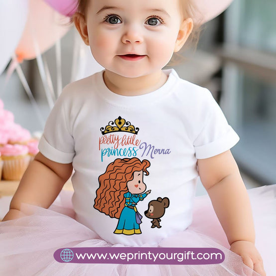Custom Kids T-Shirt- Disney Princesses