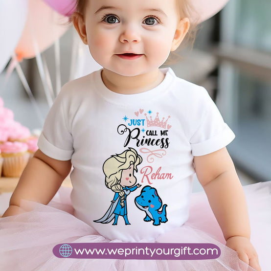 Custom Kids T-Shirt- Disney Princesses