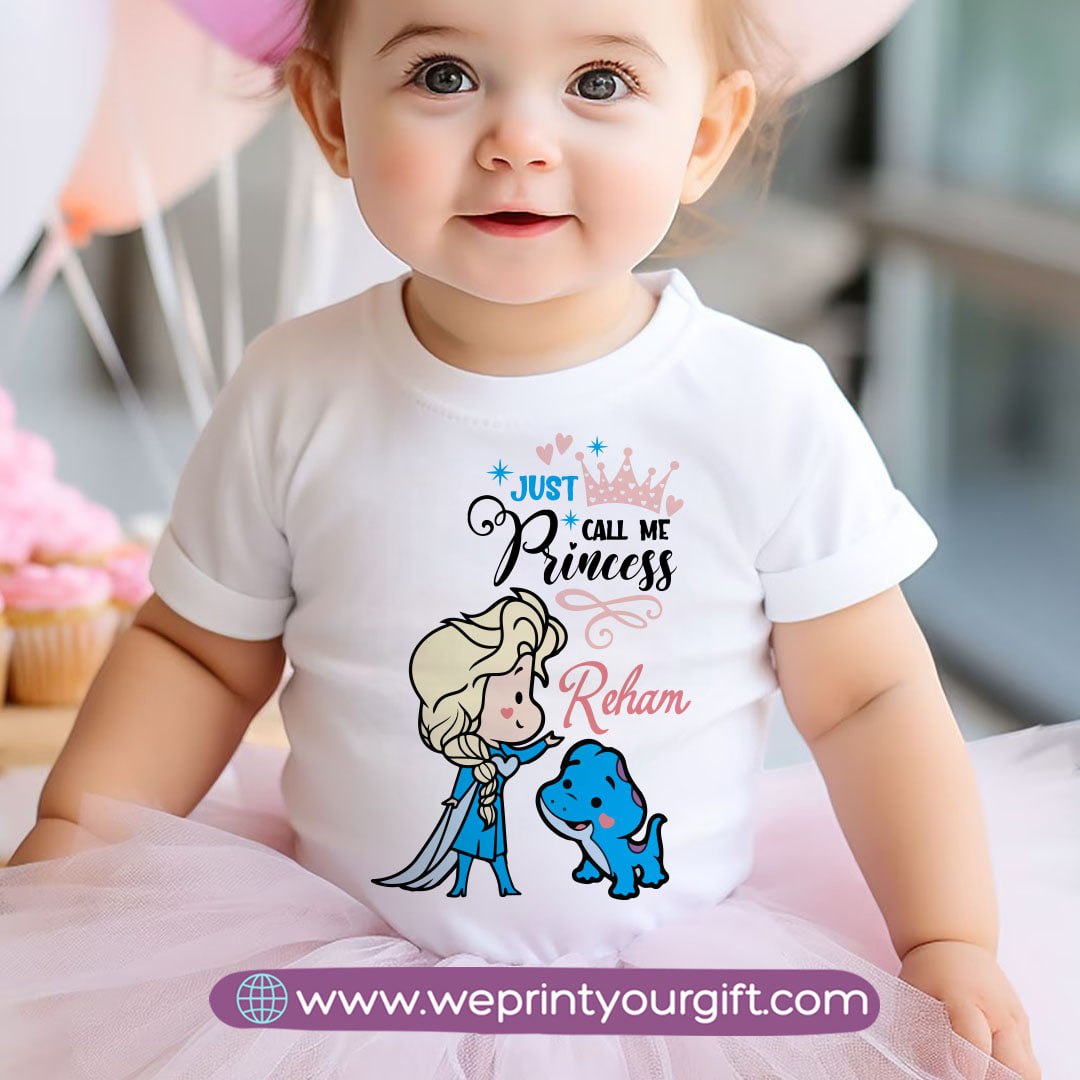 Custom Kids T-Shirt- Disney Princesses