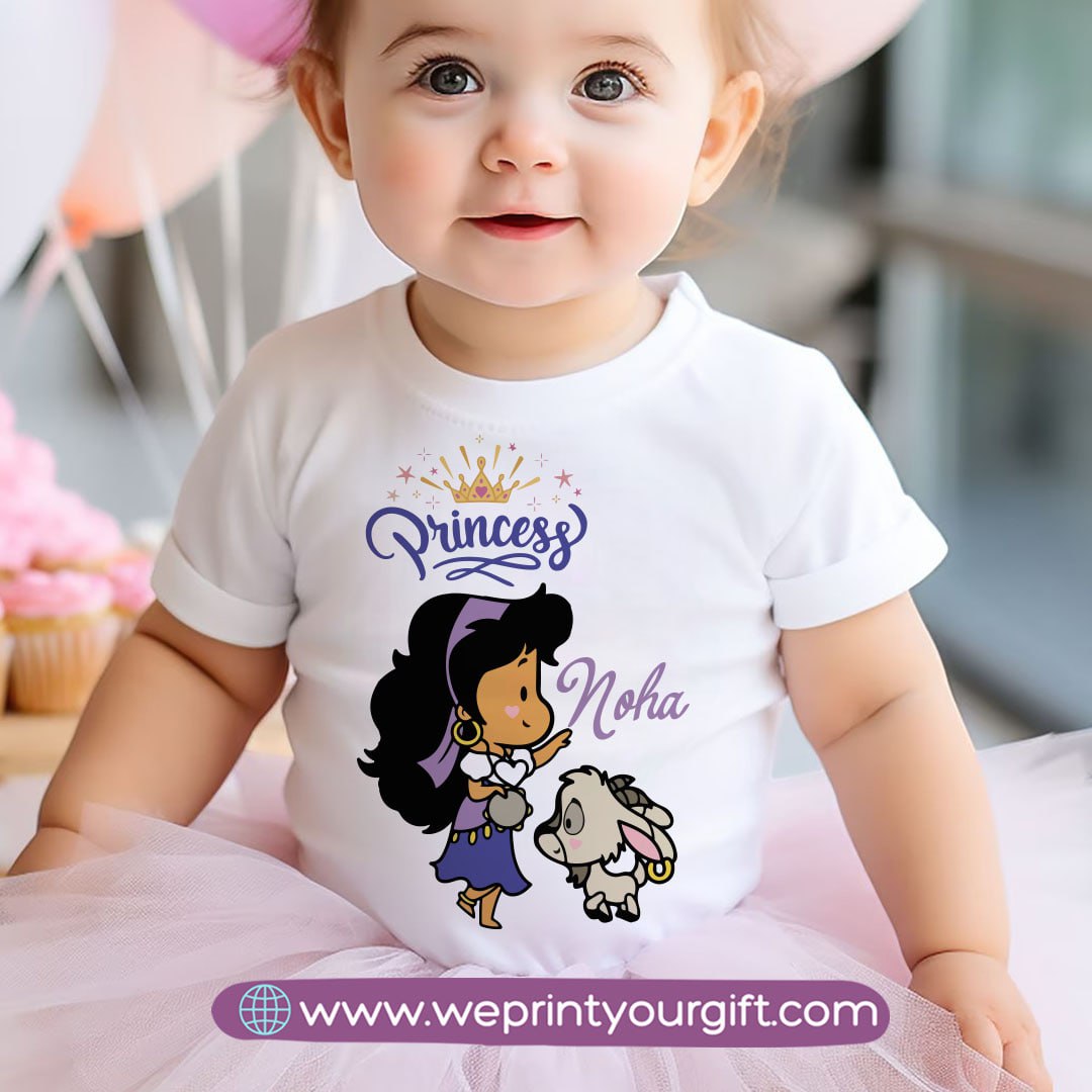 Custom Kids T-Shirt- Disney Princesses