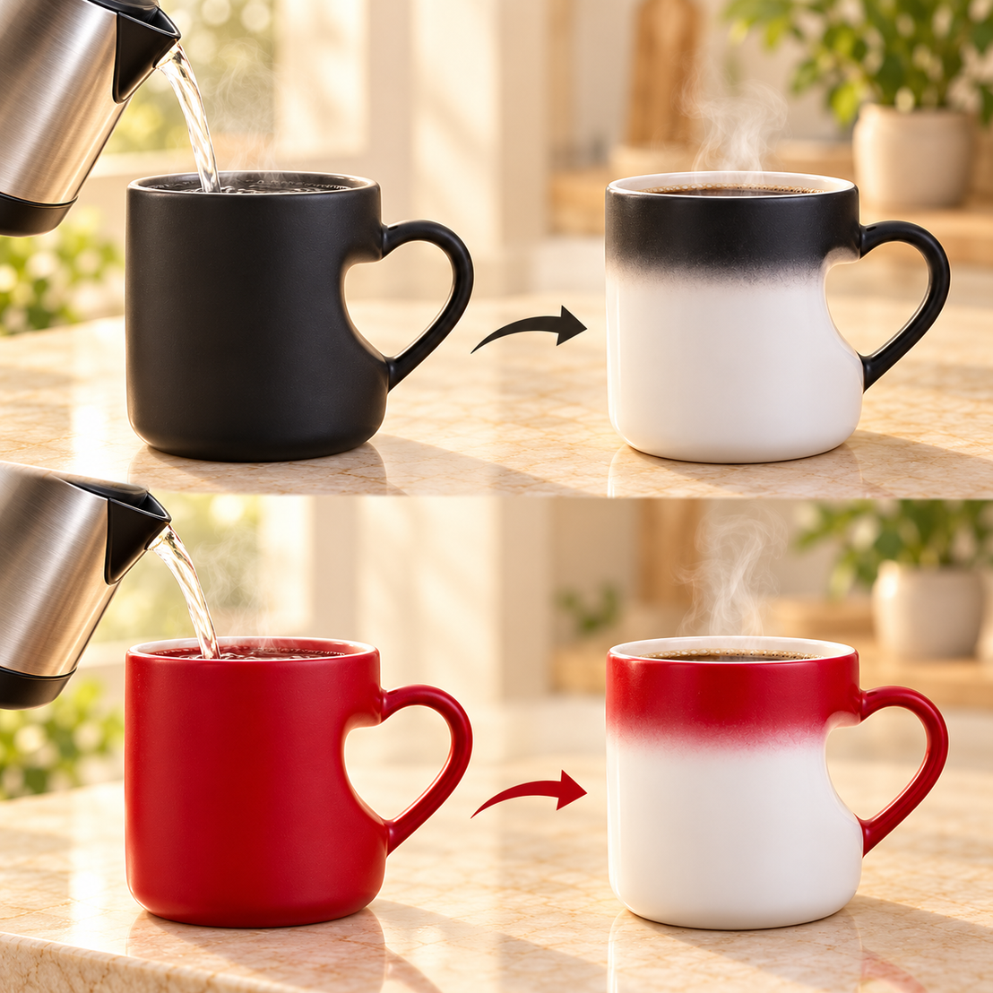 Magic Heart Handle Mug – Customization Options