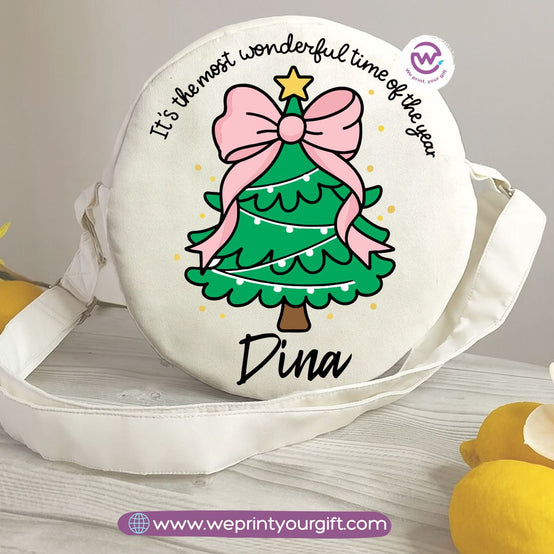 حقيبة مستديرة - إصدار عيد الميلاد