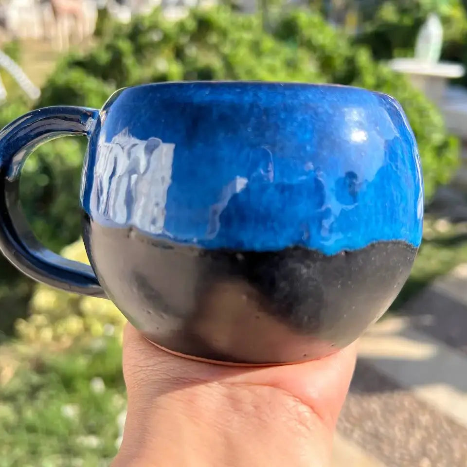Bowl Starry Pottery Mug-400 ml - Customization Options - WE PRINT
