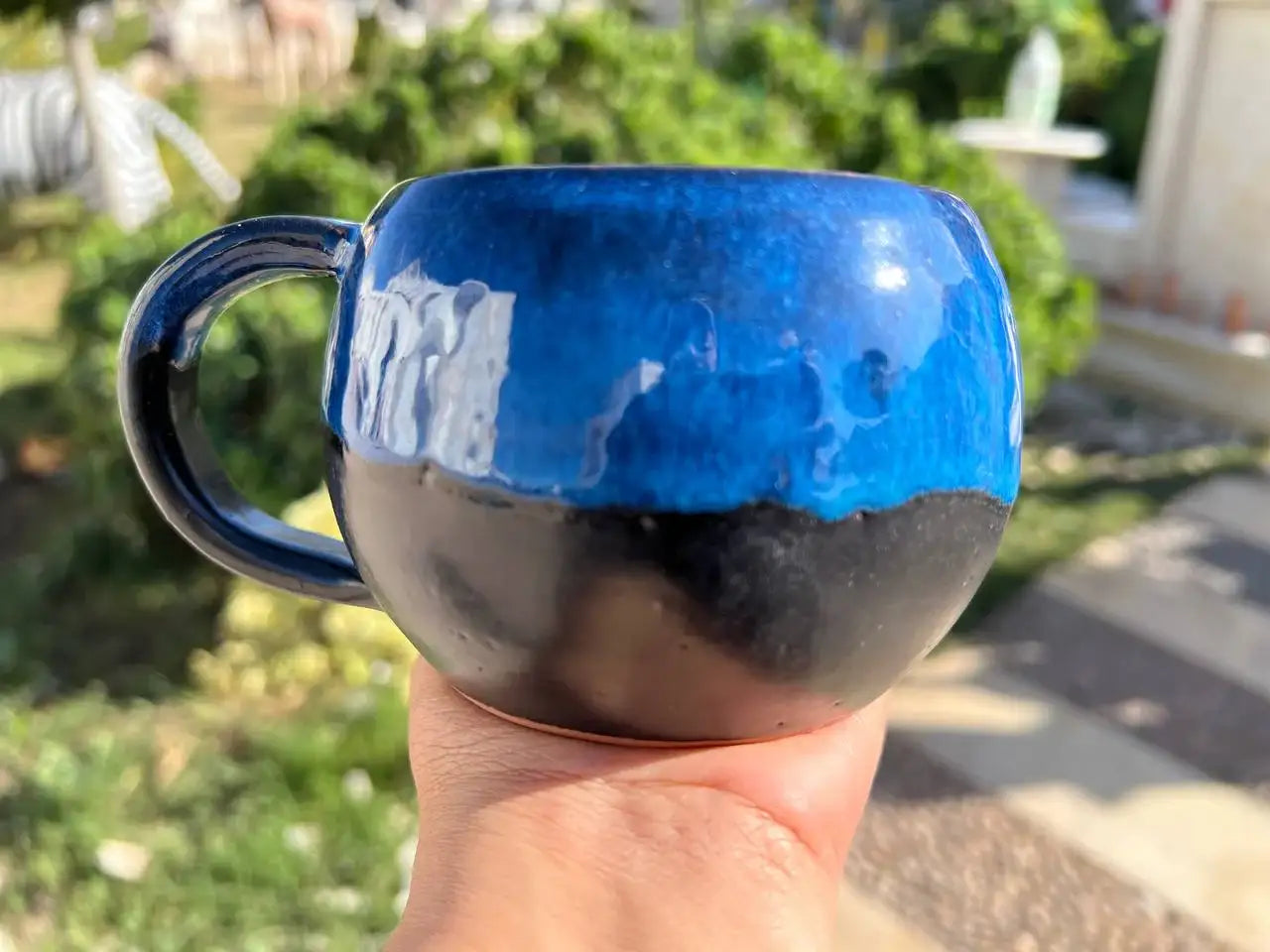 Bowl Starry Pottery Mug-400 ml - Customization Options - WE PRINT