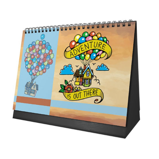 UP Movie Desk Calendar 2026