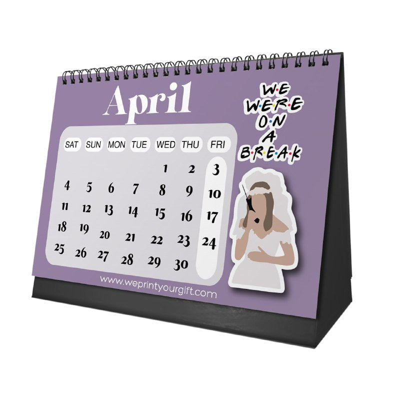 Friends TV Show Desk Calendar 2026