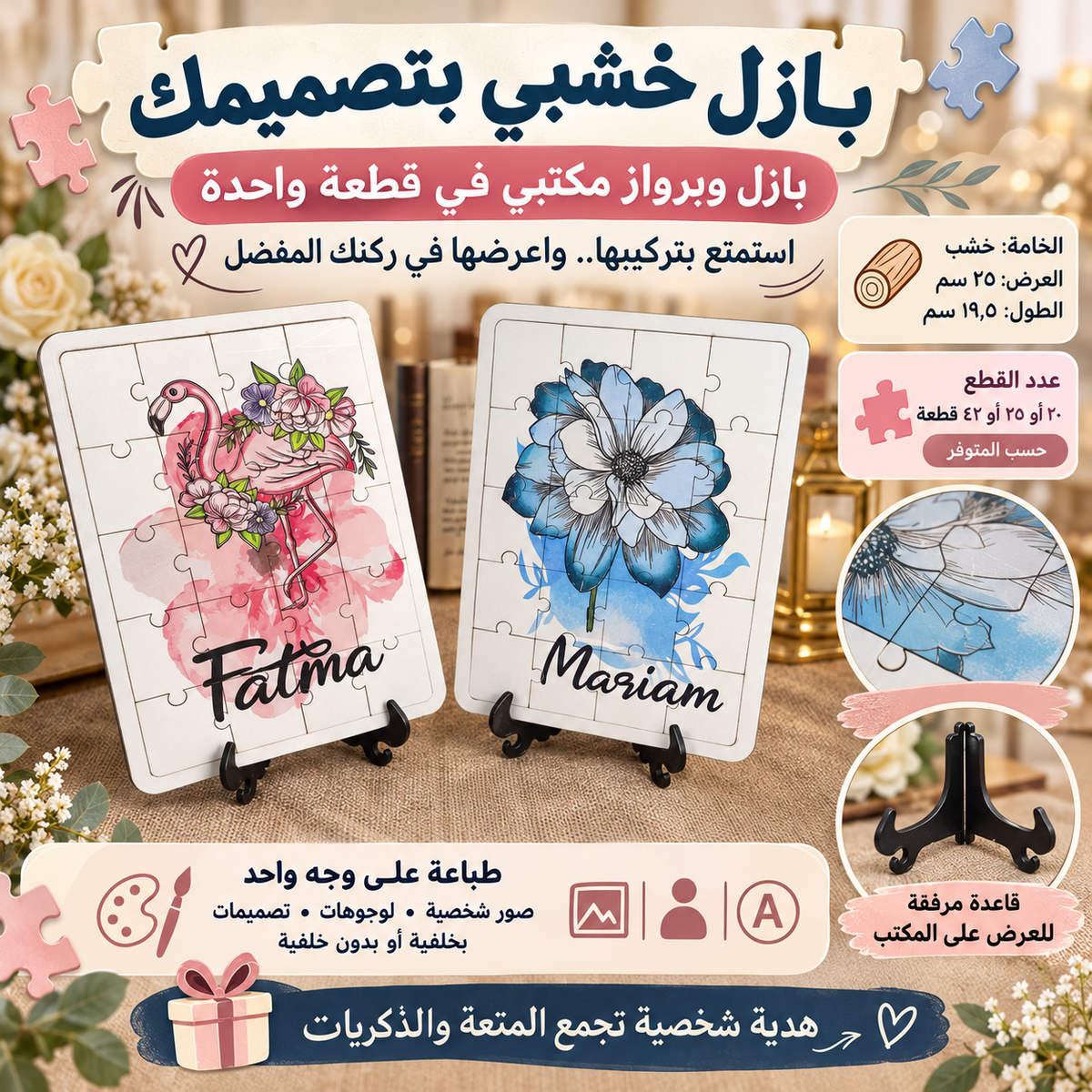 Wooden Puzzle- Buy 2 Get 1 Free