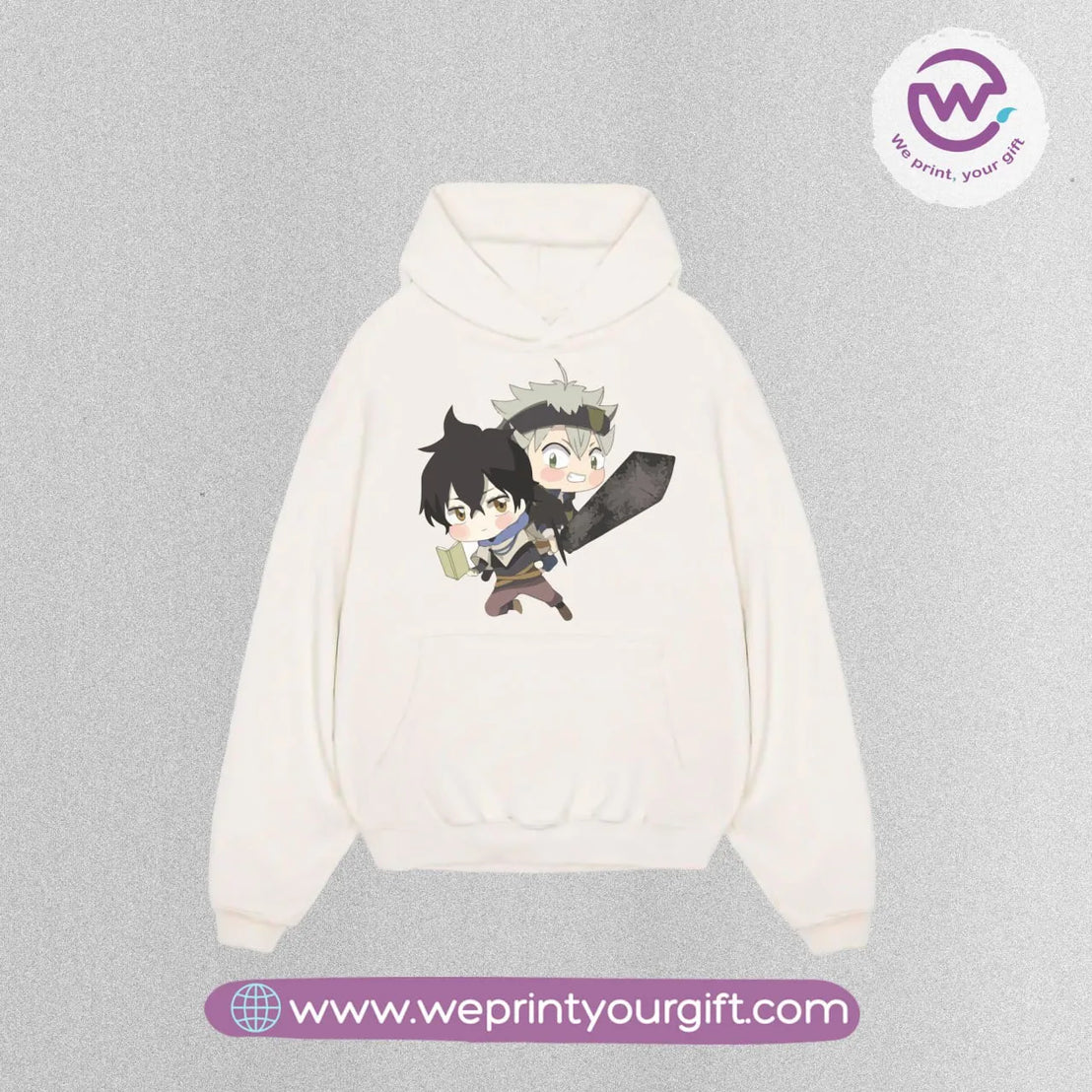 Adult Hoodie-Anime Designs - WE PRINT