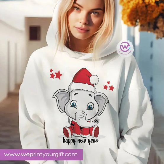 Adult hoodie-Christmas Names - WE PRINT