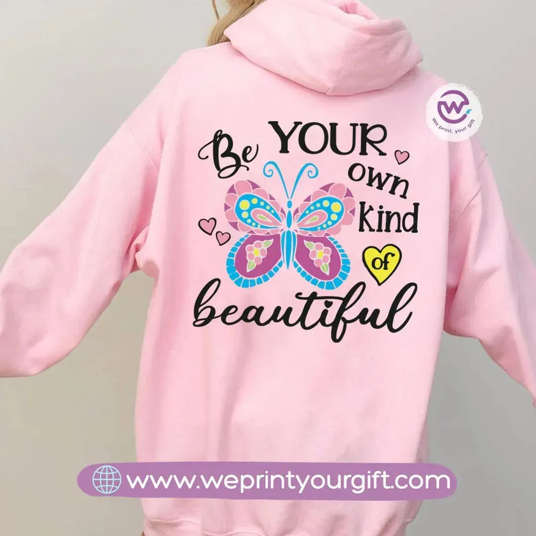 Adult hoodie-English Motivational Quotes - WE PRINT