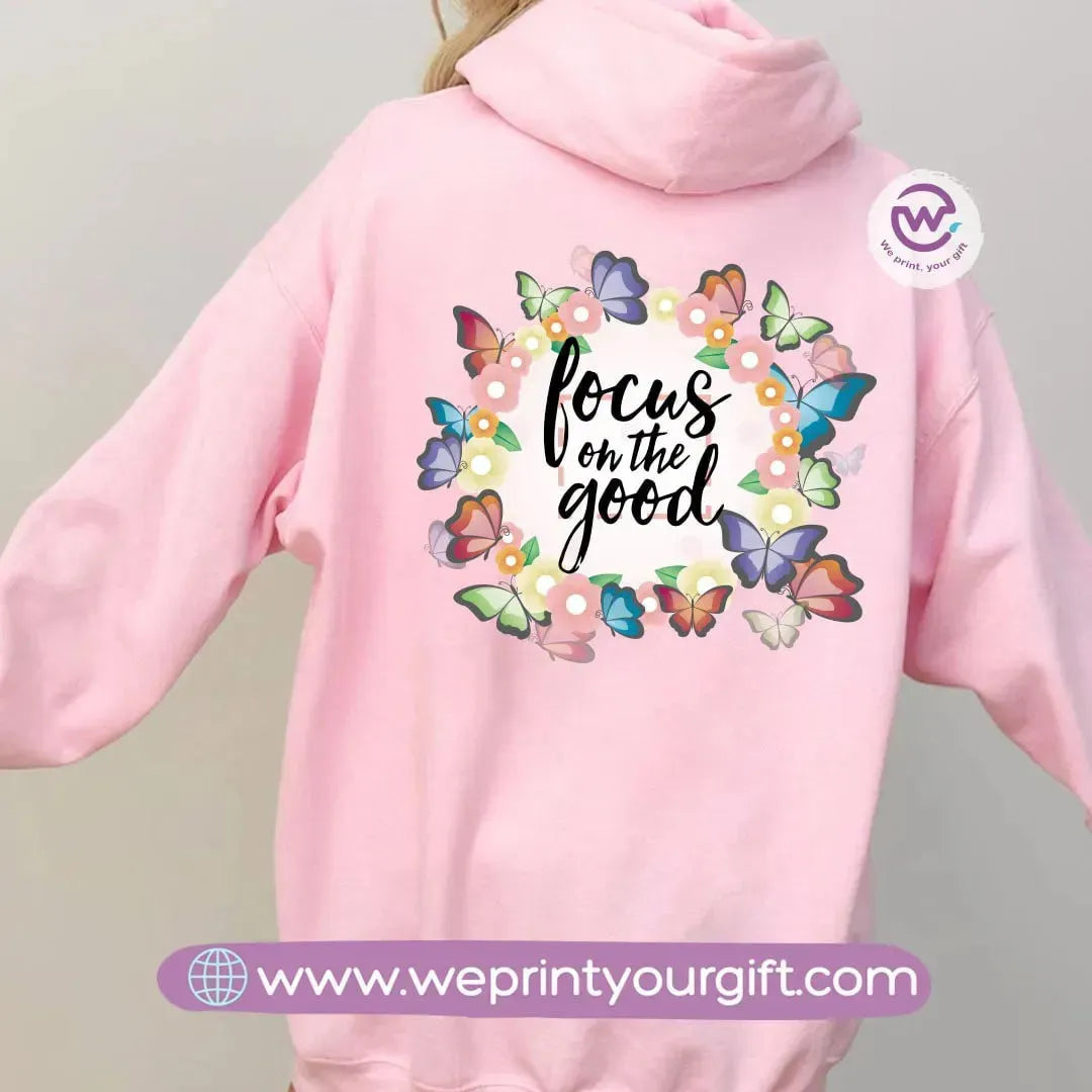 Adult hoodie-English Motivational Quotes - WE PRINT