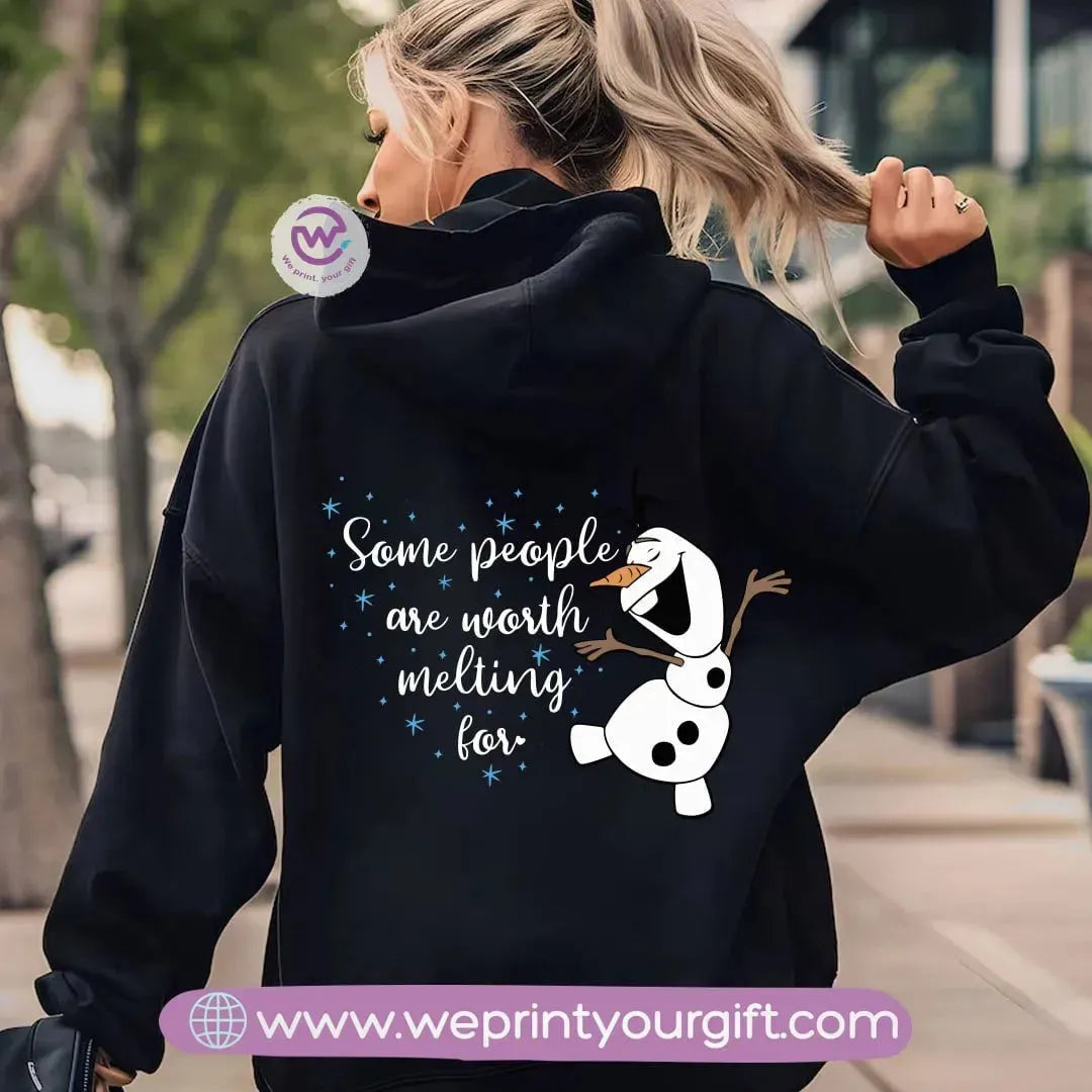 Adult hoodie- Frozen - WE PRINT