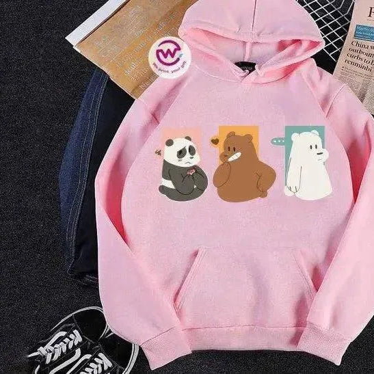 Adult Hoodies - 3 Bears - WE PRINT