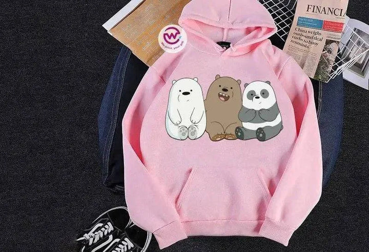 Adult Hoodies - 3 Bears - WE PRINT