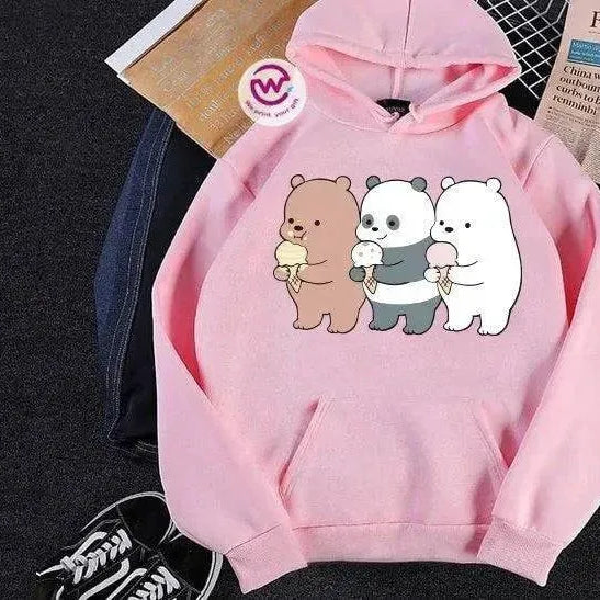 Adult Hoodies - 3 Bears - WE PRINT
