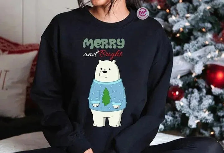 Adult Hoodies - Christmas - 3 BEARS - WE PRINT