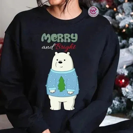 Adult Hoodies - Christmas - 3 BEARS - WE PRINT