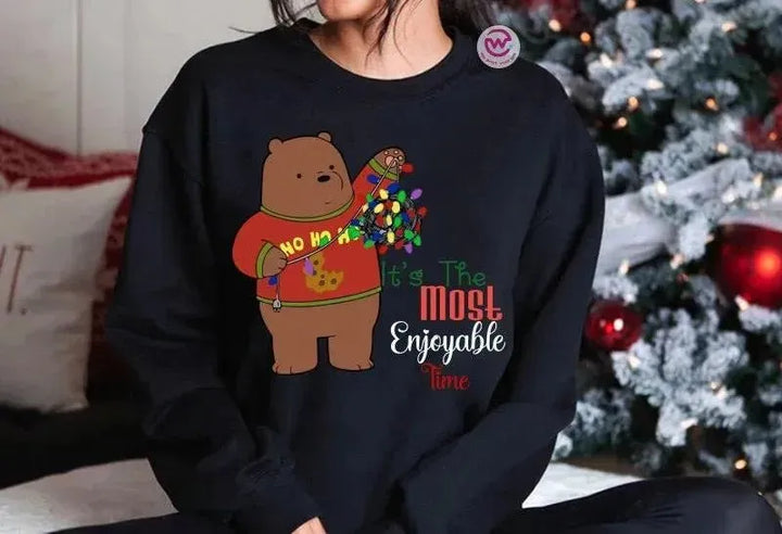 Adult Hoodies - Christmas - 3 BEARS - WE PRINT