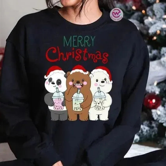 Adult Hoodies - Christmas - 3 BEARS - WE PRINT