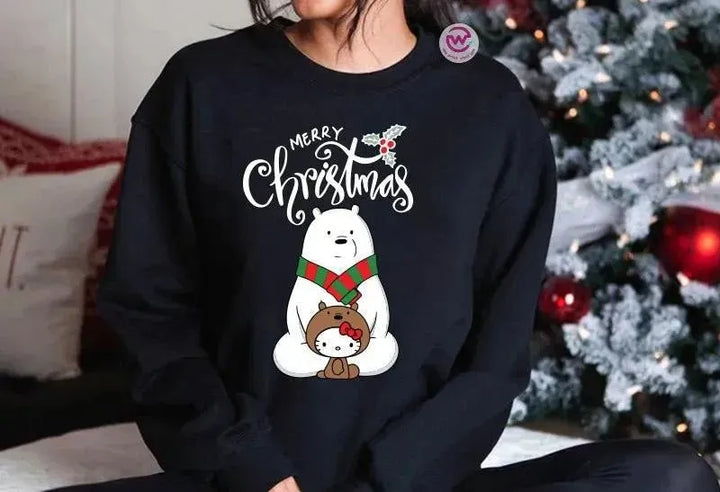 Adult Hoodies - Christmas - 3 BEARS - WE PRINT