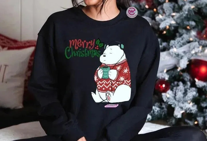 Adult Hoodies - Christmas - 3 BEARS - WE PRINT