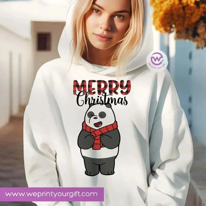 Adult Hoodies - Christmas -Bears - WE PRINT