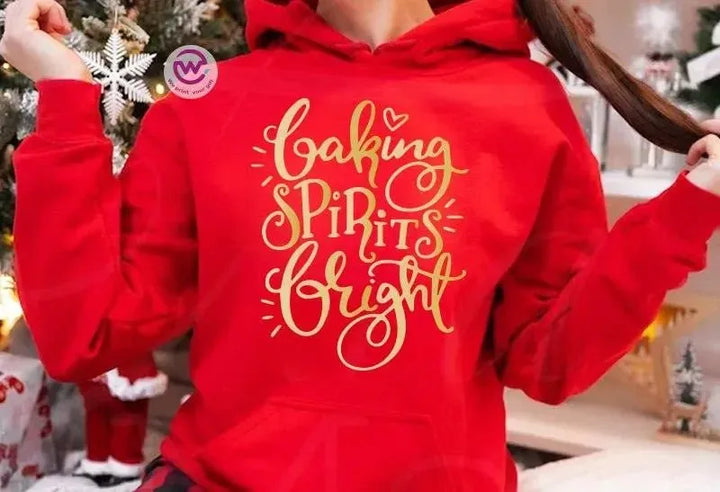 Adult Hoodies -Christmas Gold-A - WE PRINT